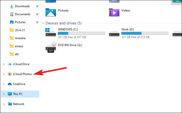 Sync Data Options for Icloud Drive