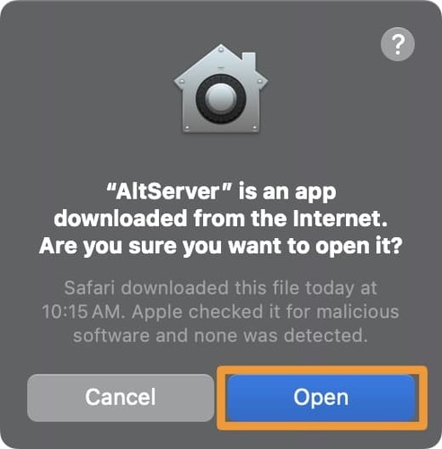 Opening Altserver and Connecting Iphone