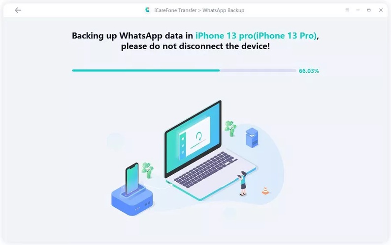 Connecting First Phone for Pc Backup