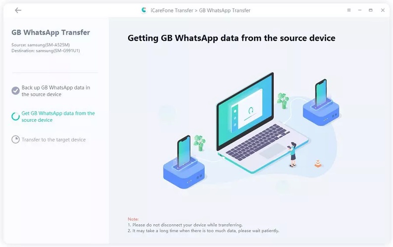 Gbwhatsapp Data Scanning in Progress