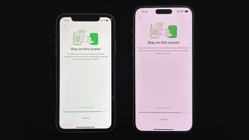 Old Iphone Scans New Iphone Qr Code