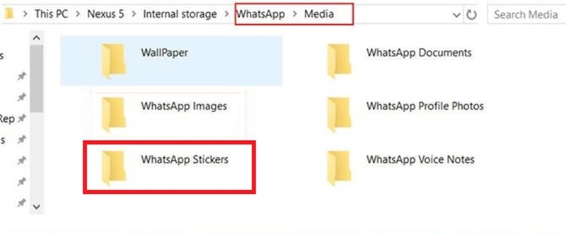 Steps to Copy Whatsapp Stickers to Computer