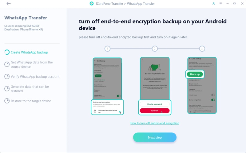 Toggle Encryption and Scan Key